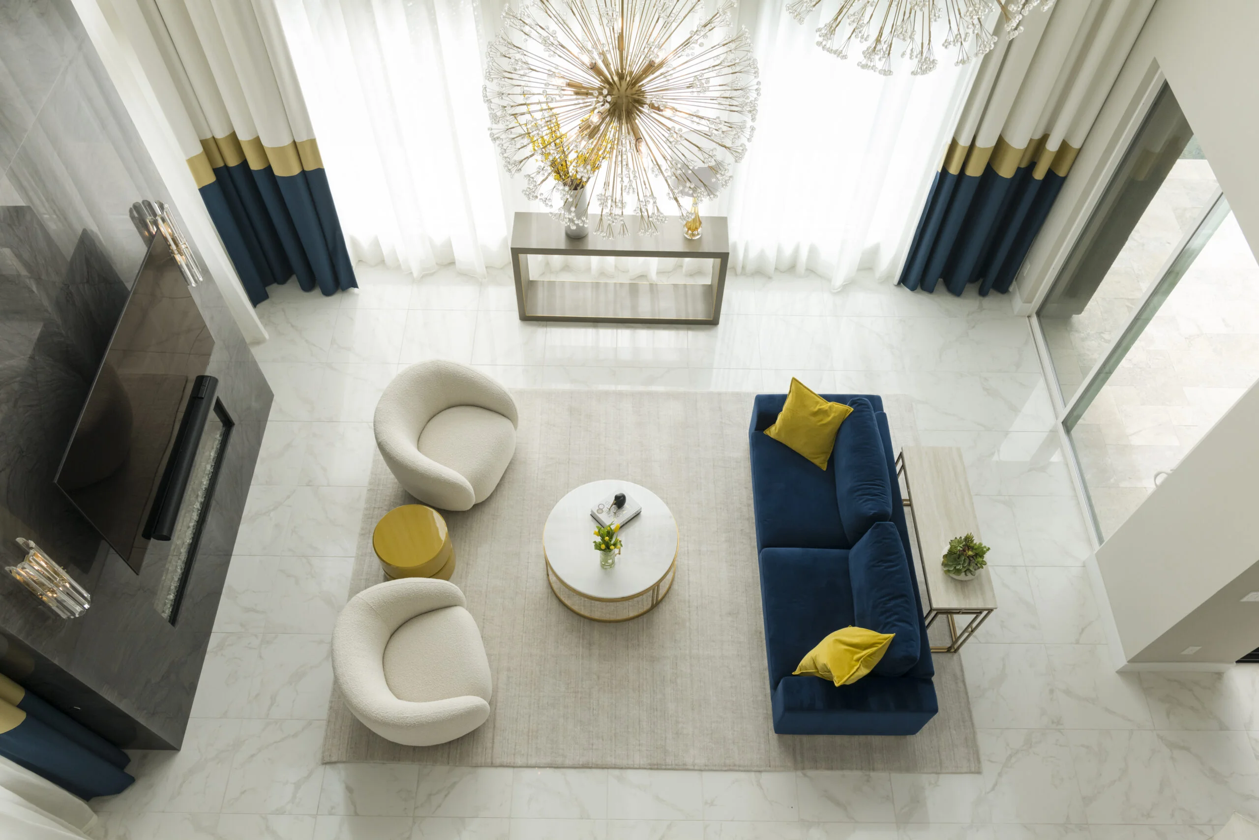 Urban Color Block - Living Room